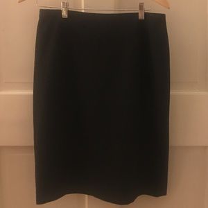 Tahari Classic Black Pencil Skirt